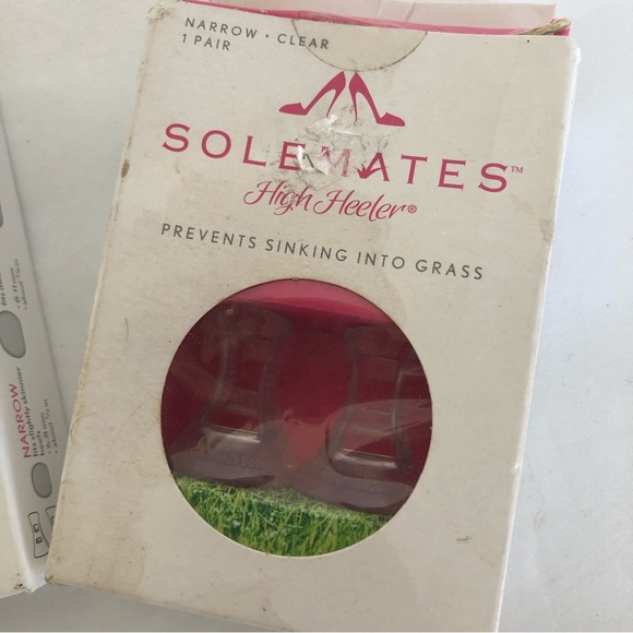 SOLEMATES HIGH HEEL PROTECTORS SET OF 3 NWT - Picture 6 of 16